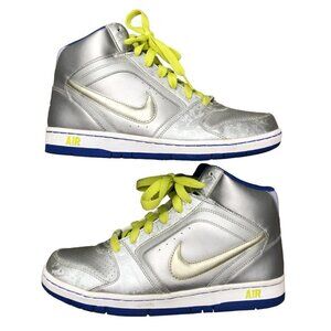 2009 Nike Air Prestige 2 High Swirled Metallic Size 9